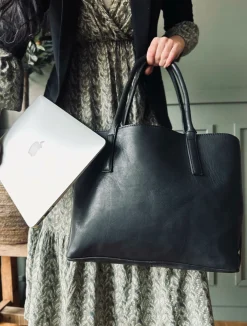 VIAMAJA Arbejdstaske / shopper – Soft leather Online