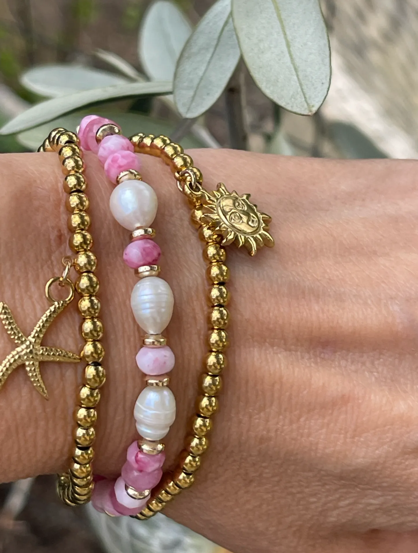 VIAMAJA Armbånd Juliane - Bubblegum Clearance
