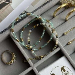 VIAMAJA Armbånd Marika Aqua- Sæt med 3 stk Outlet