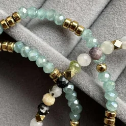 VIAMAJA Armbånd Marika Aqua- Sæt med 3 stk Outlet