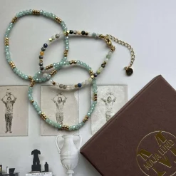 VIAMAJA Armbånd Marika Aqua- Sæt med 3 stk Outlet