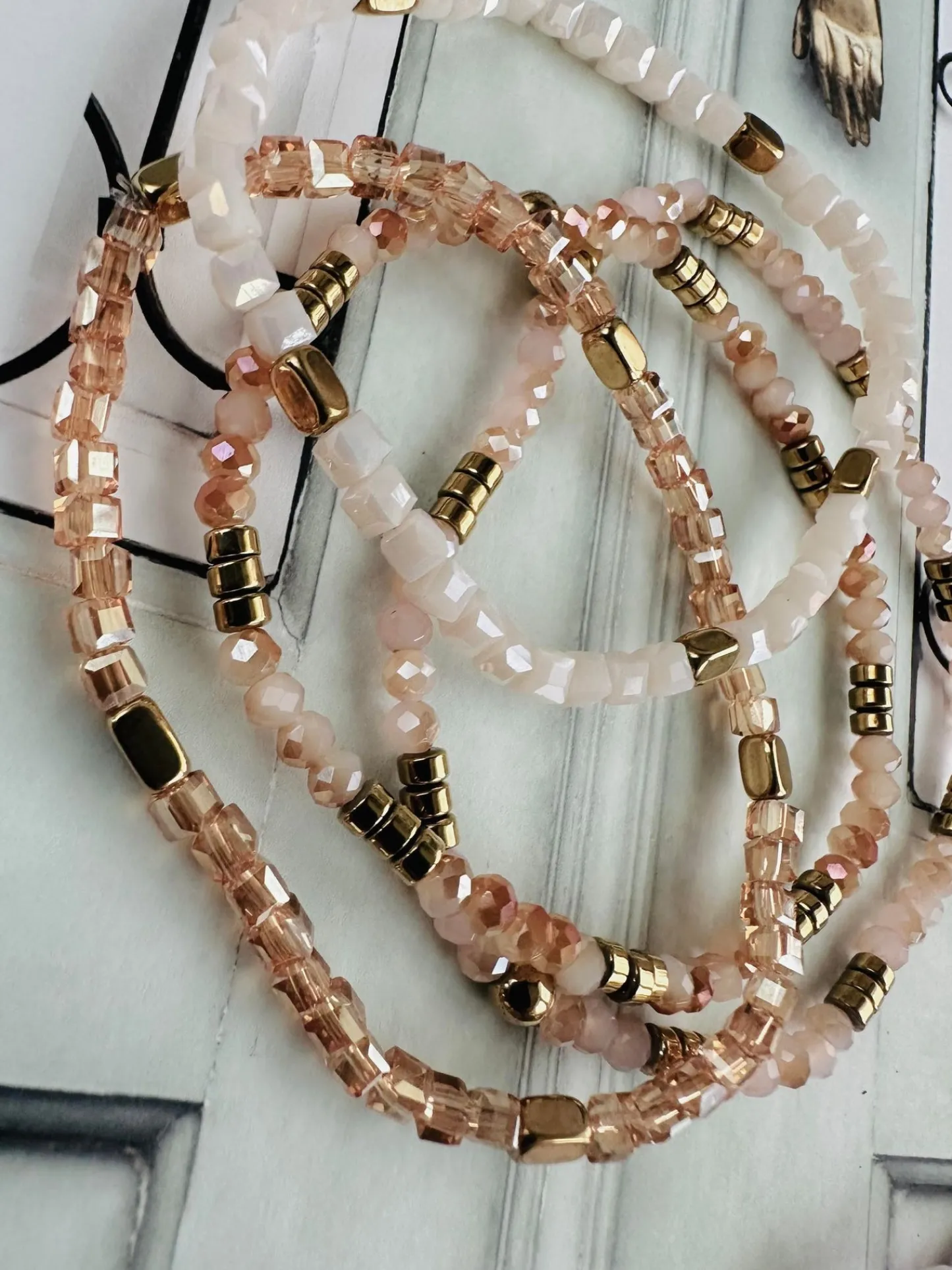 VIAMAJA Armbånd Merle – Nature mix 1.Stk Hot