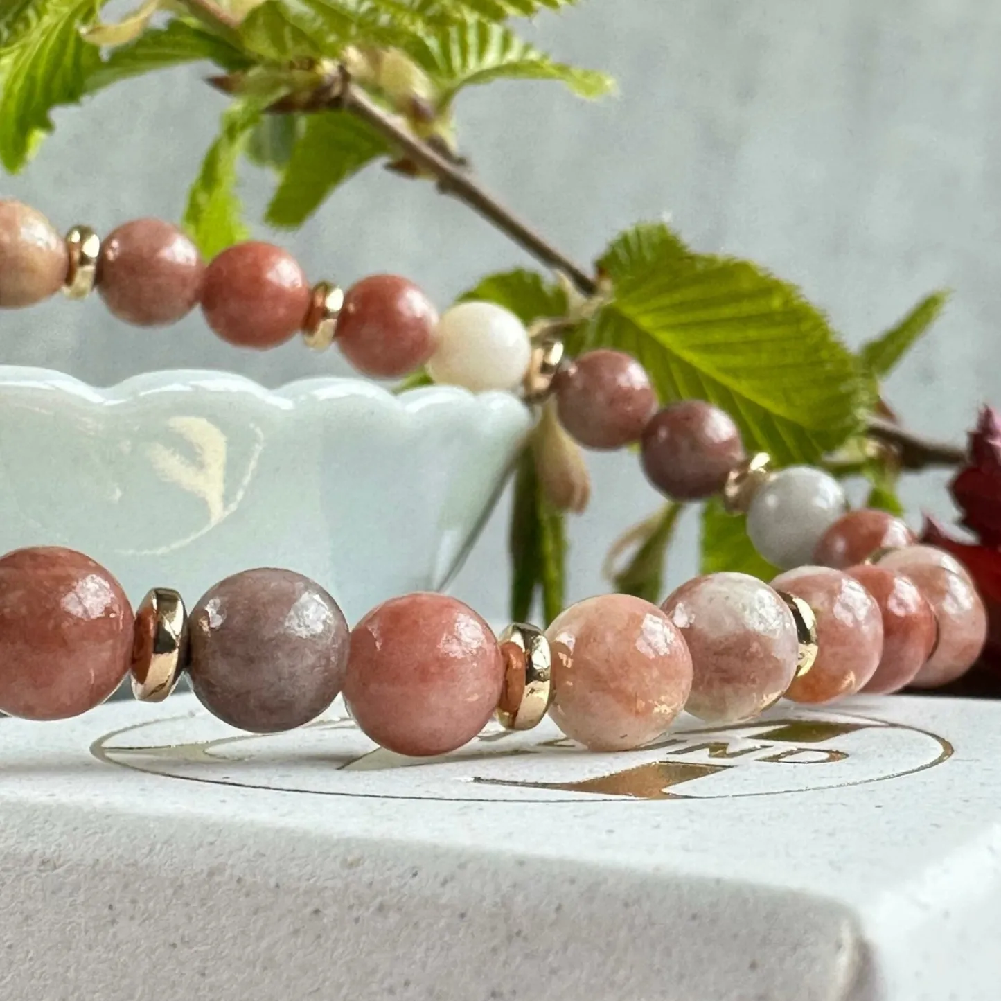 VIAMAJA Armbånd Mollie Natur / Rose Online