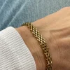 VIAMAJA Armbånd Nelly forgyldt 17cm - Vandfast New