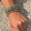 VIAMAJA Armbånd Ofelia Aqua - Sæt med 5 armbånd Clearance