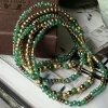 VIAMAJA Armbånd Ofelia Emerald - Sæt med 5 armbånd Outlet