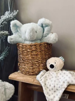 VIAMAJA Bamse Elefant 25cm - Lyseblå