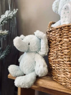 VIAMAJA Bamse Elefant 25cm - Lyseblå