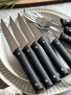 VIAMAJA Bestik STEAK til 4 personer Discount