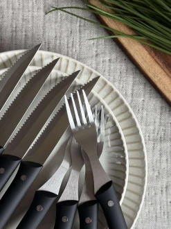 VIAMAJA Bestik STEAK til 4 personer Discount