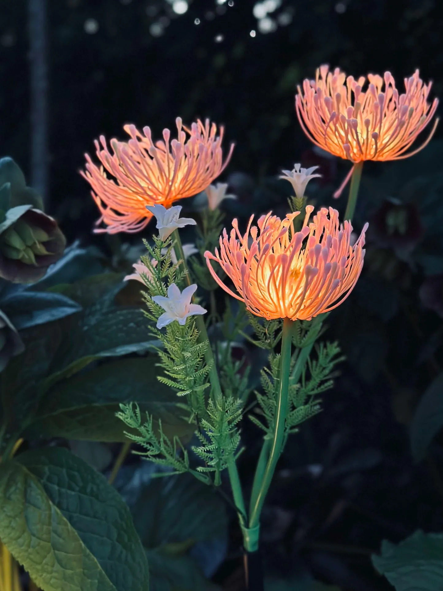 VIAMAJA Blomst med solceller - Spider Lili rose Discount