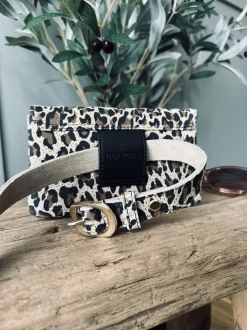VIAMAJA Bælte Aura leopard – 95 cm Sale