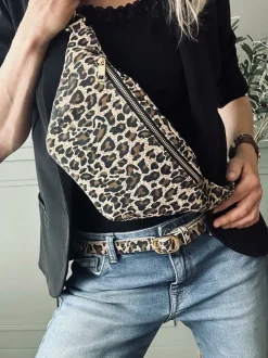 VIAMAJA Bælte Aura leopard – 95 cm Sale