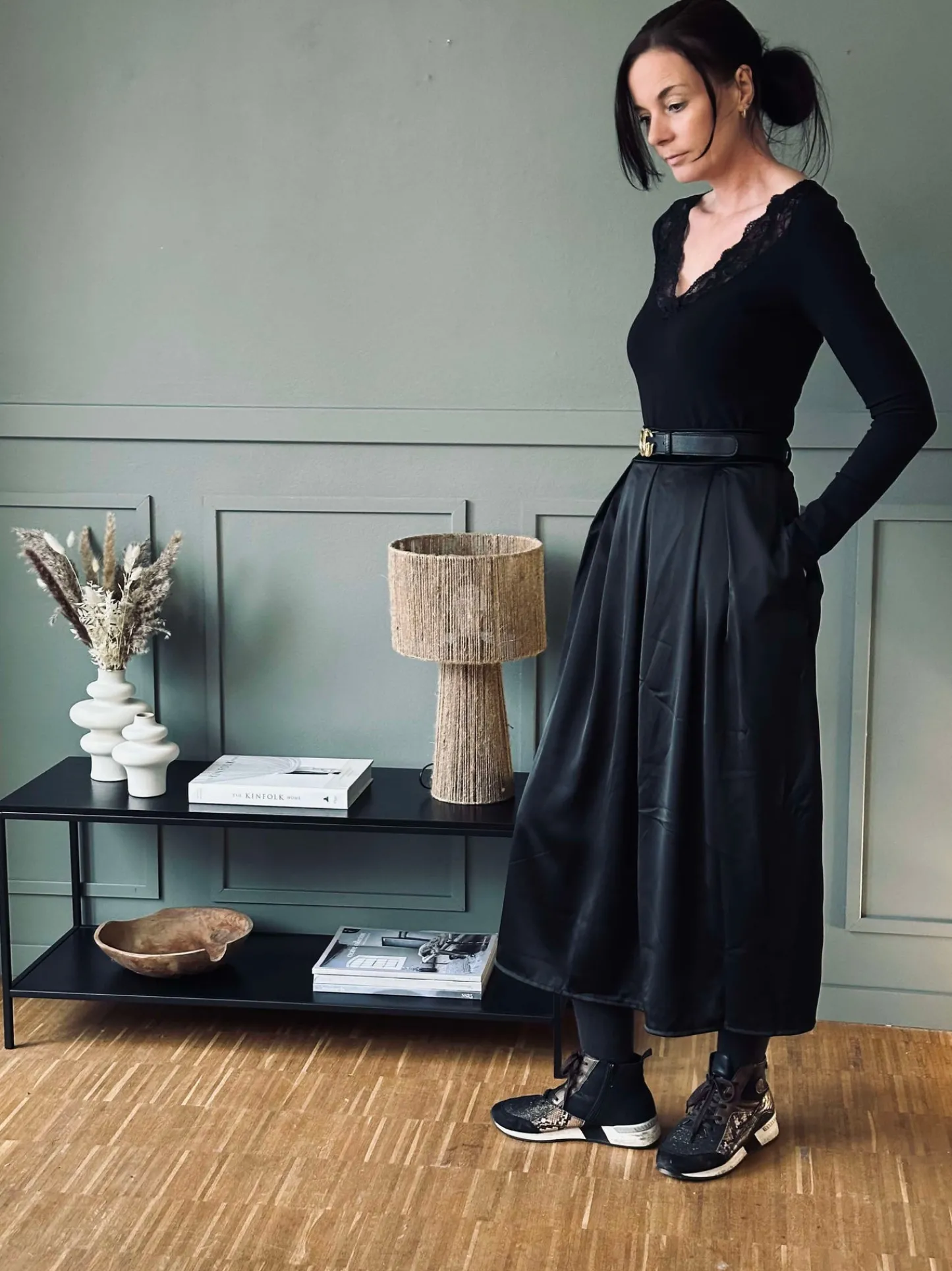 VIAMAJA Bluse Belen black - Mikrofiber Online