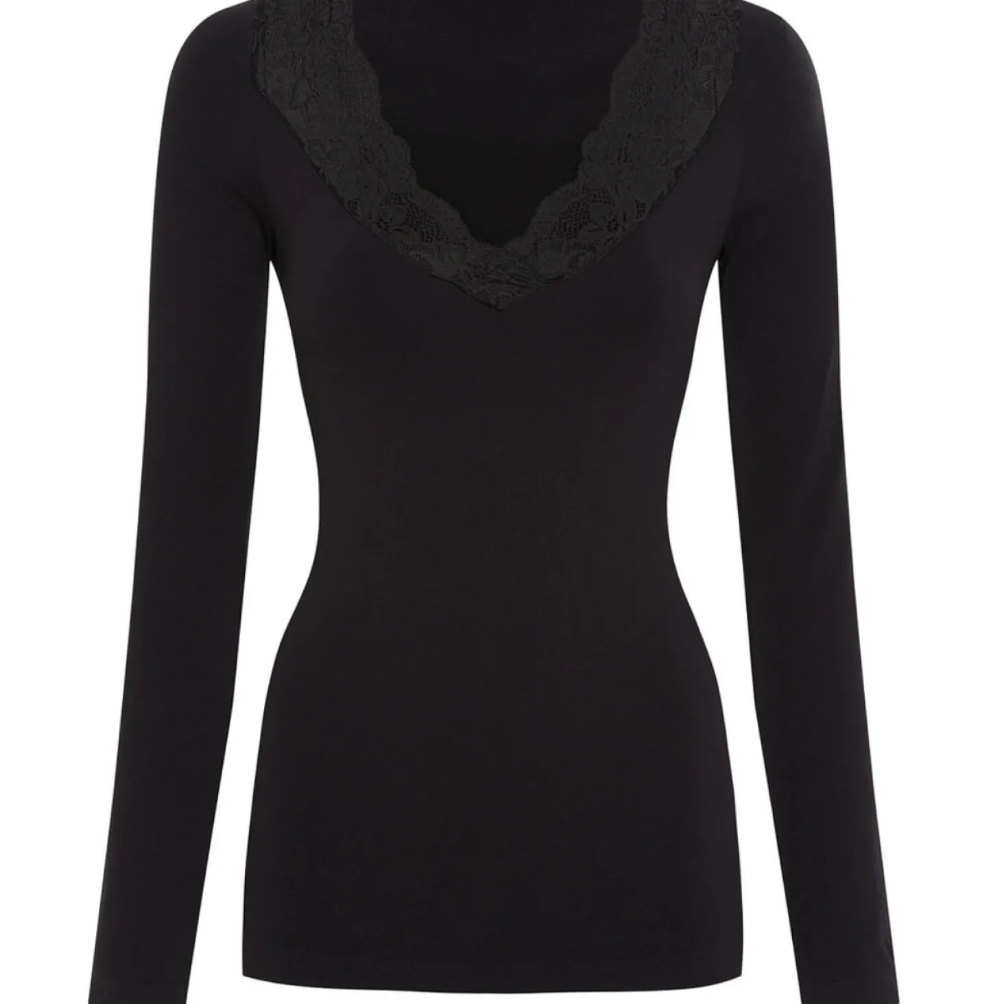 VIAMAJA Bluse Belen black - Mikrofiber Online