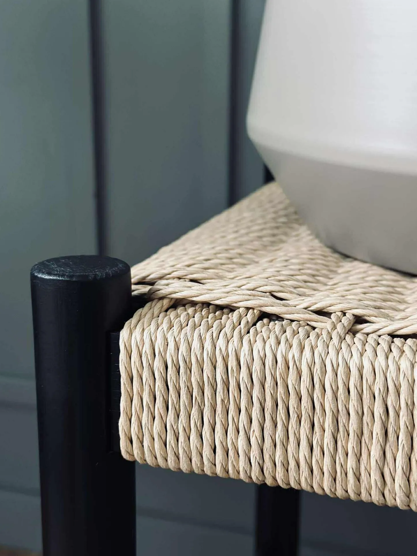 VIAMAJA Bænk bøg Sort / natur - 120 cm Outlet