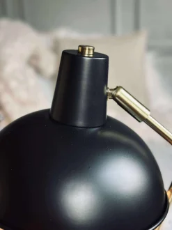 VIAMAJA Bordlampe Retro - Sort / guld Outlet