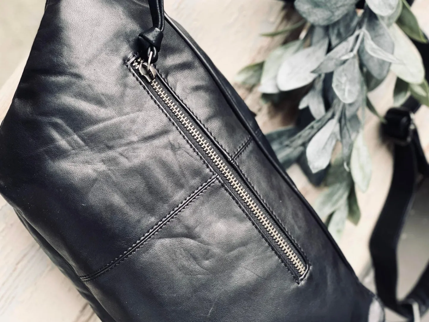 VIAMAJA Bumbag - VINTAGE Black / Gunmetal New