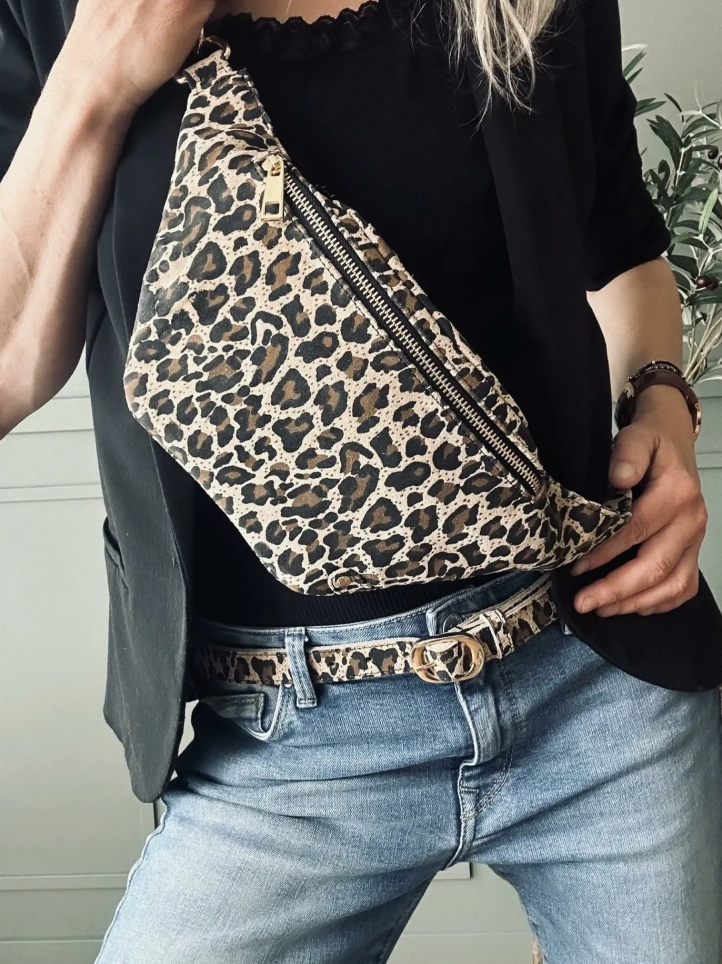 VIAMAJA Bumbag Aura Leopard Online