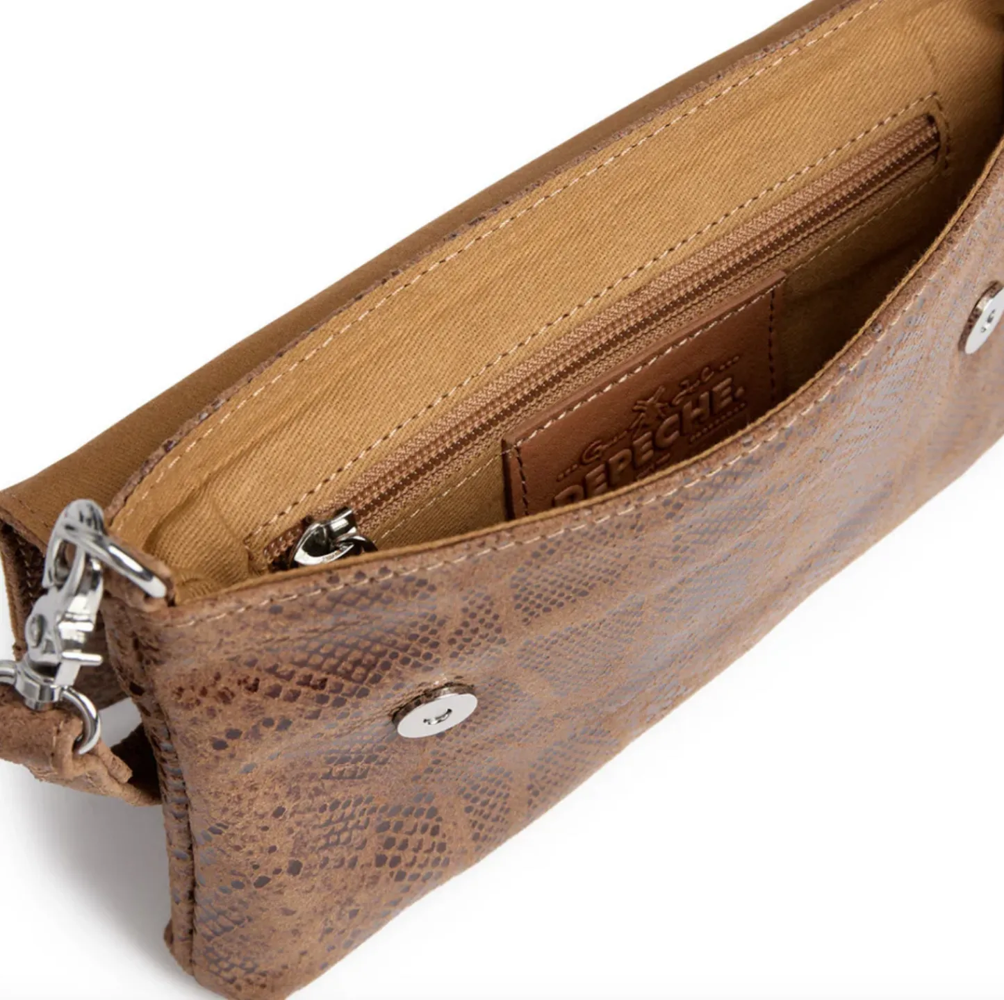 VIAMAJA Clutch - Snake Hot