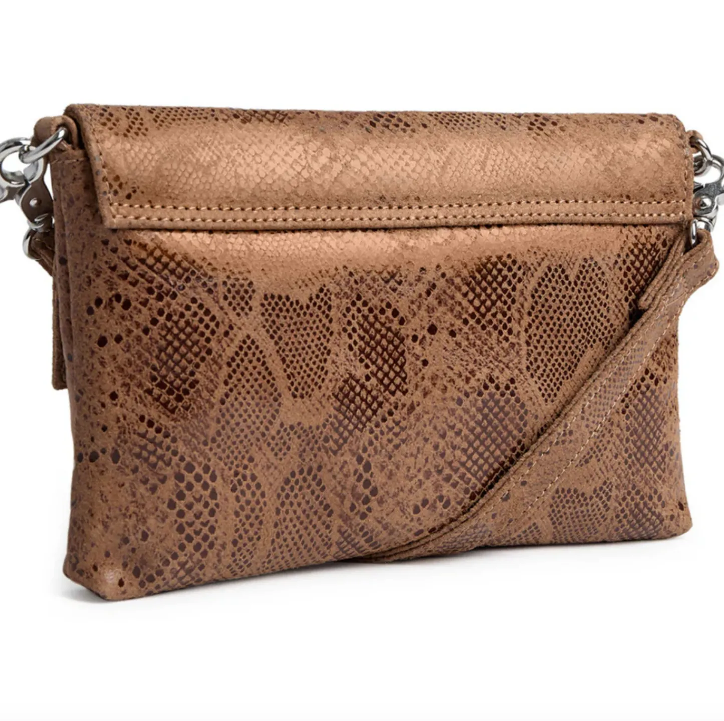 VIAMAJA Clutch - Snake Hot