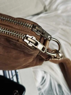 VIAMAJA Crossbody clutch ALICE - Ruskind caramel Outlet