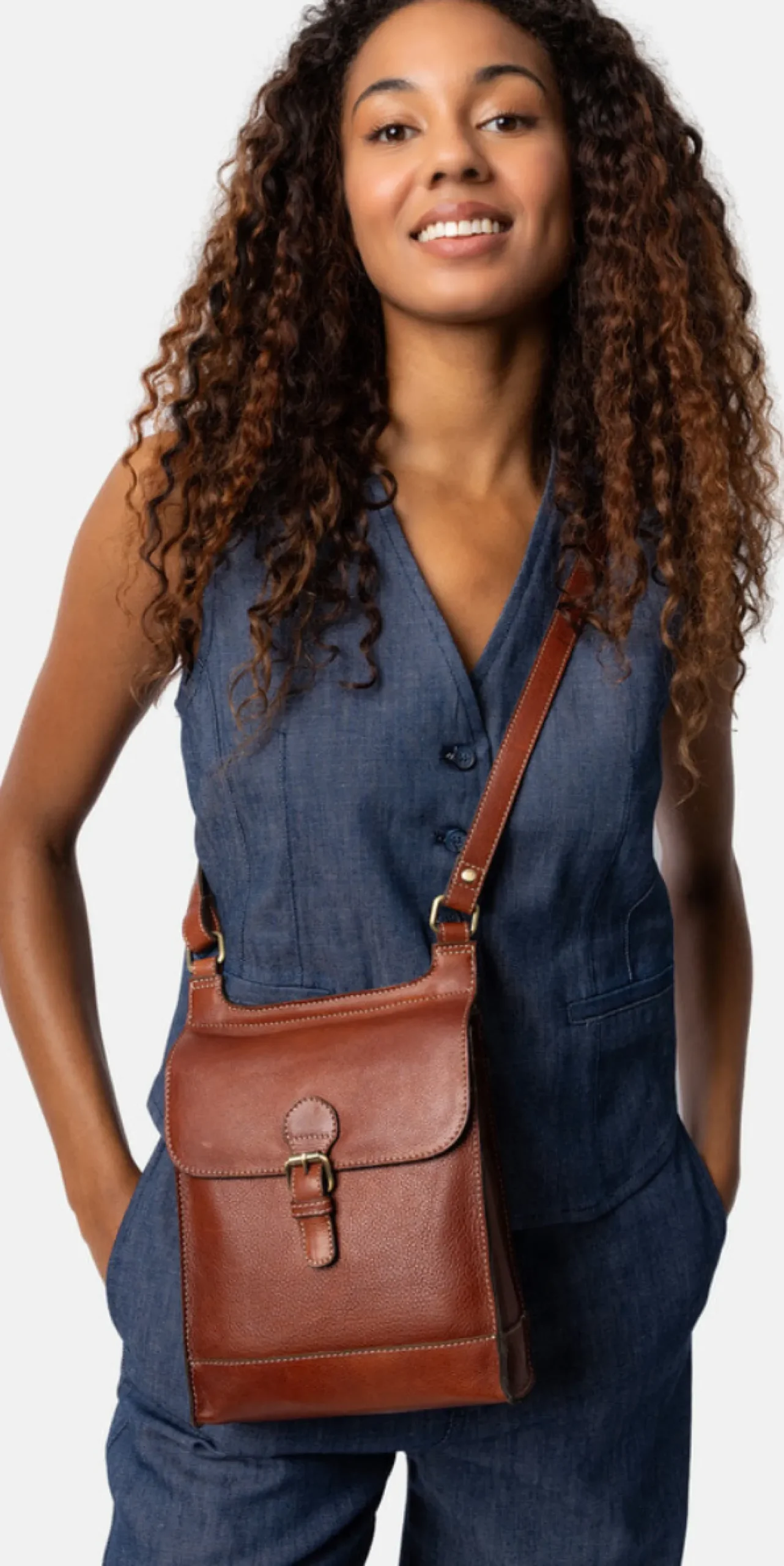 VIAMAJA Crossover Jeane Cognac Clearance
