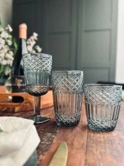 VIAMAJA Drikkeglas French grey Outlet