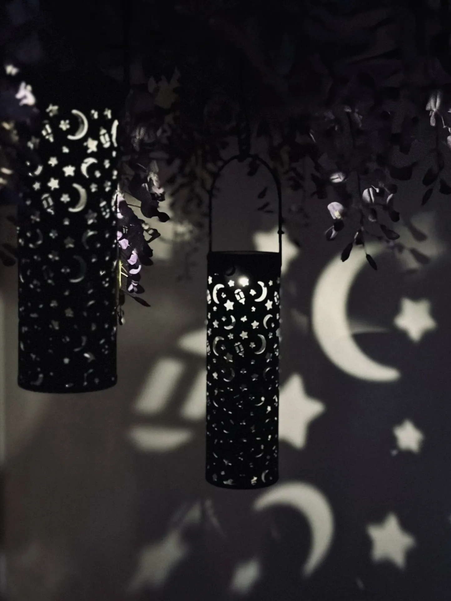 VIAMAJA Fakkel med solceller – 2 stk STARS & MOON Clearance