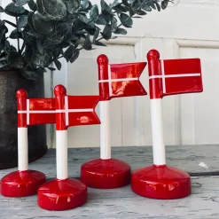 VIAMAJA Flag dannebrog keramik - 13cm Outlet