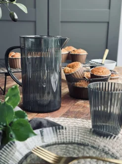 VIAMAJA Glas DAILY Grey - 4 stk. Sale
