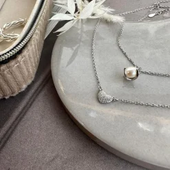 VIAMAJA Halskæde Maggie Sterling Silver New
