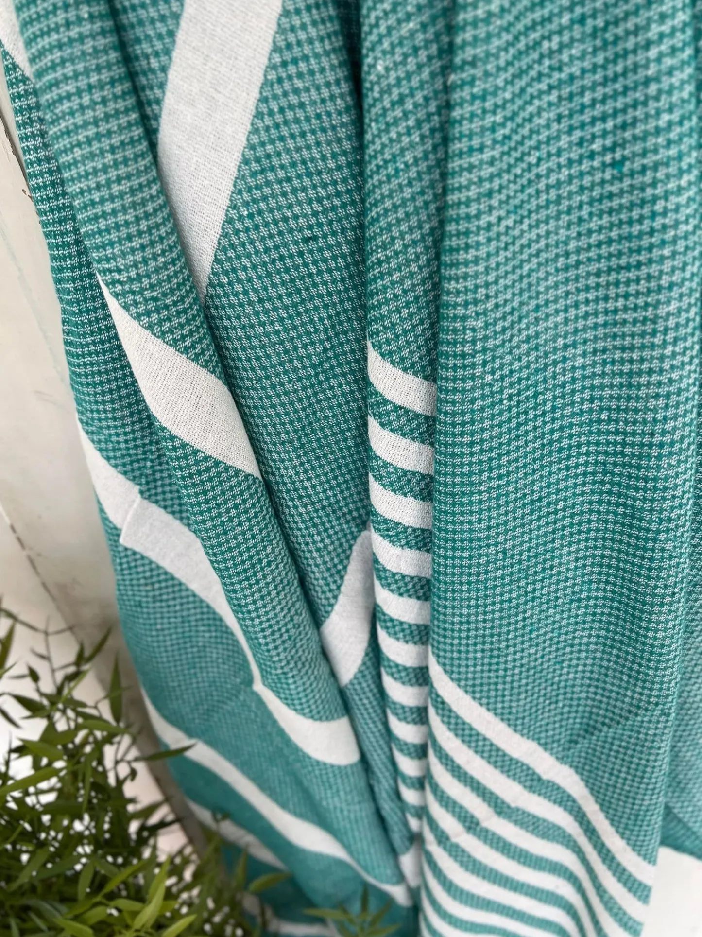 VIAMAJA Hammam håndklæde - TURKIS MIX Økotex Sale