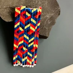 VIAMAJA Hårnåle color stripes - 10 stk
