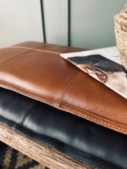 VIAMAJA Hynde i læder 90 cm - Cognac bøffellæder Clearance