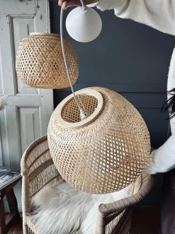 VIAMAJA Lampe bambus – Dia 45cm Best