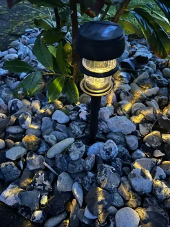 VIAMAJA Lanterne m. Effekt – Solceller – Tilbud 2 stk