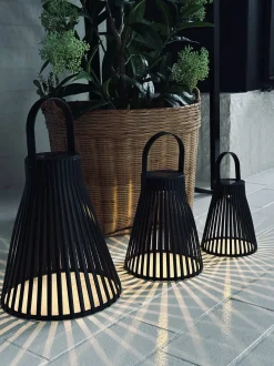VIAMAJA Lanterne med solceller - GARDEN BLACK 24cm Sale