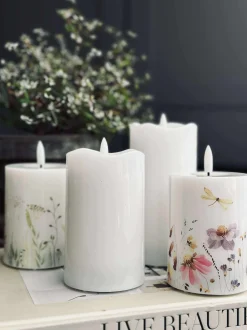 VIAMAJA LED Bloklys Twinkle flora Outlet