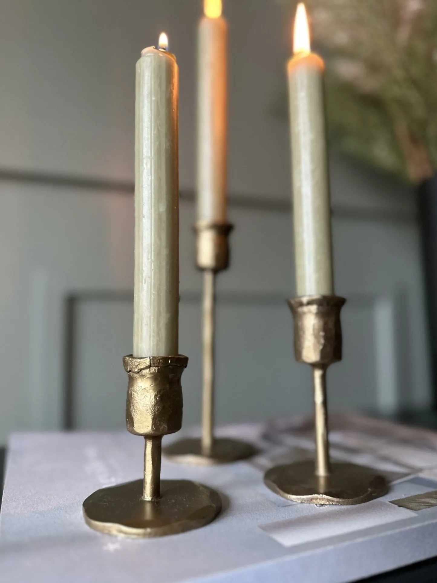 VIAMAJA Lysestage – Gold 16 cm Online