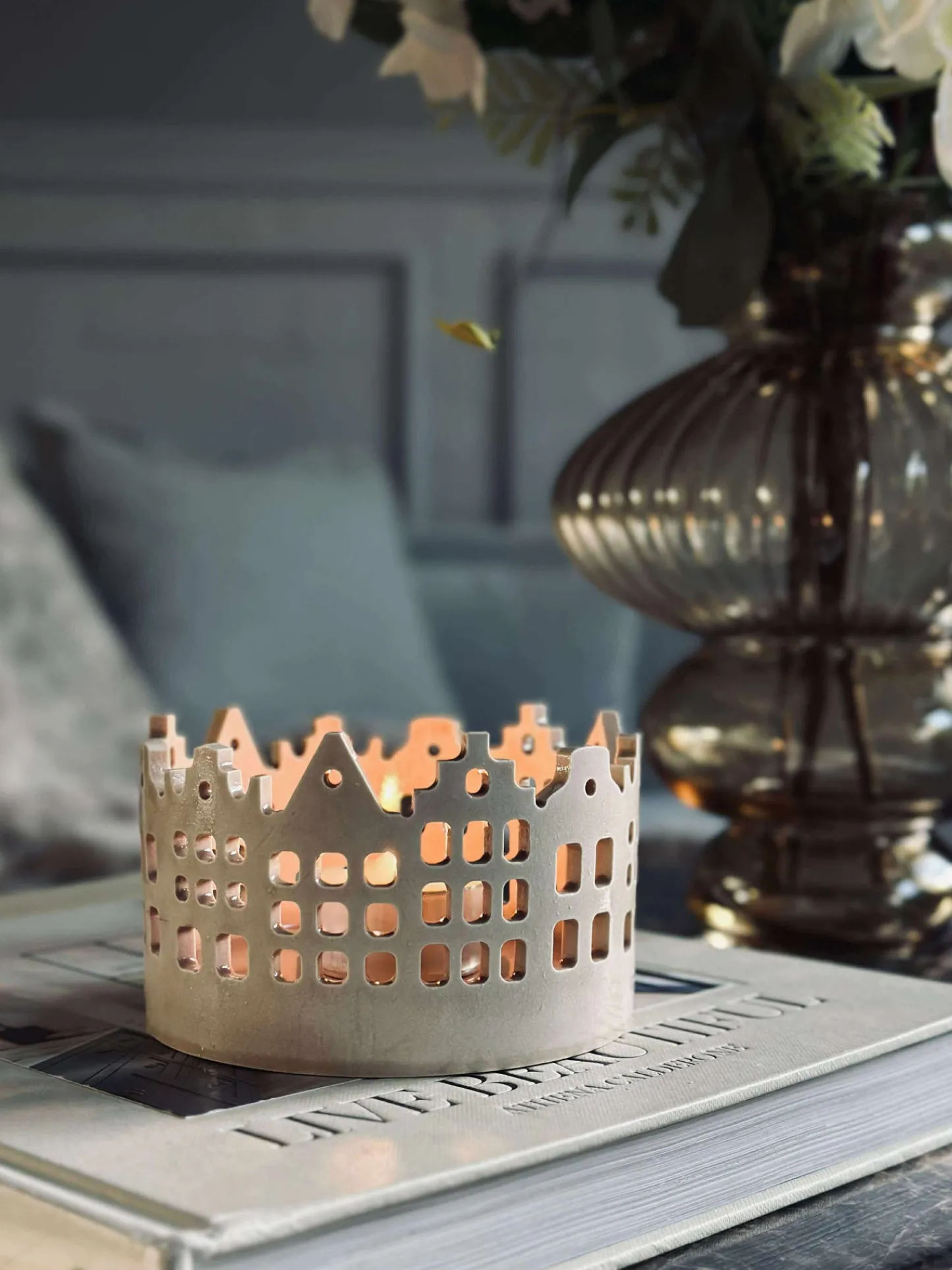VIAMAJA Lysestage med huse Discount