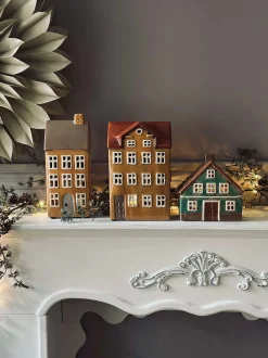 VIAMAJA Lyshus Keramik - Gul Outlet