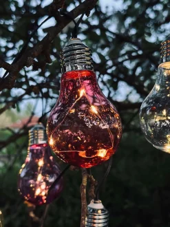 VIAMAJA Lyskæde COLOR med solceller