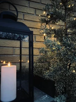 VIAMAJA Lyskæde med 60 led lys - solceller - Ekstra kraftig Best