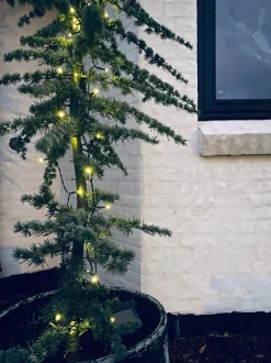 VIAMAJA Lyskæde med solceller - Ekstra kraftig med 100 led lys New