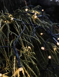 VIAMAJA Lyskæde med solceller og USB - 240 led lys