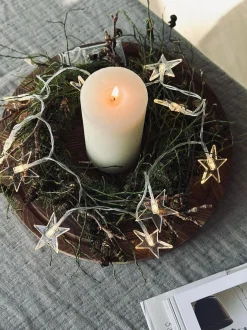 VIAMAJA Lyskæde med stjerner Outlet