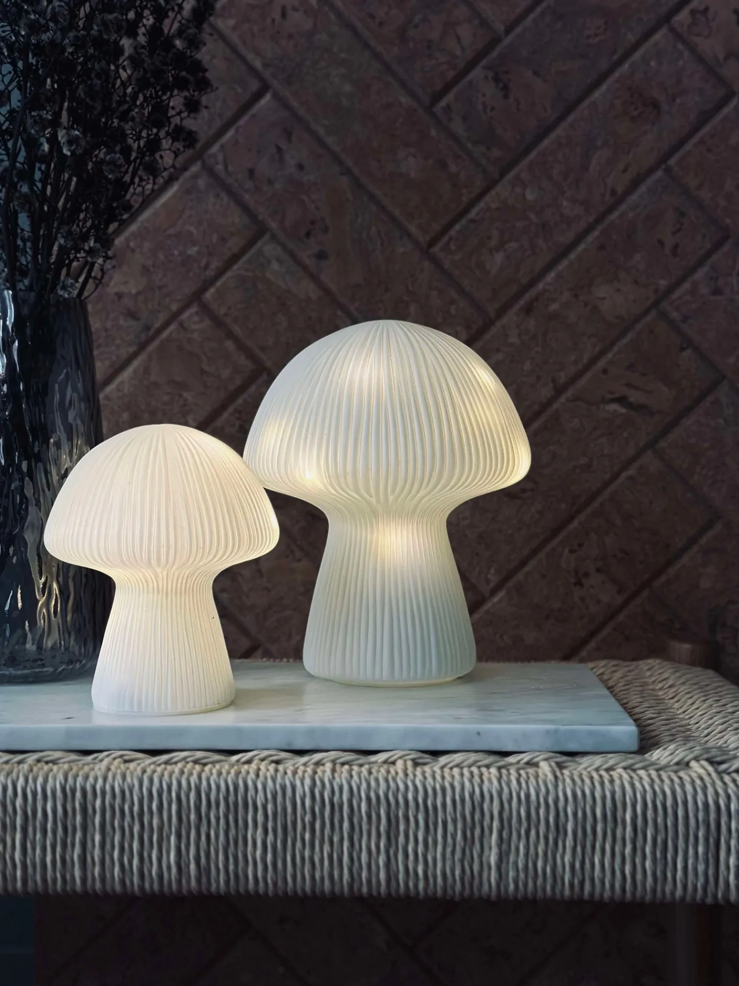 VIAMAJA Mushroom Astrid - White 20 cm Online