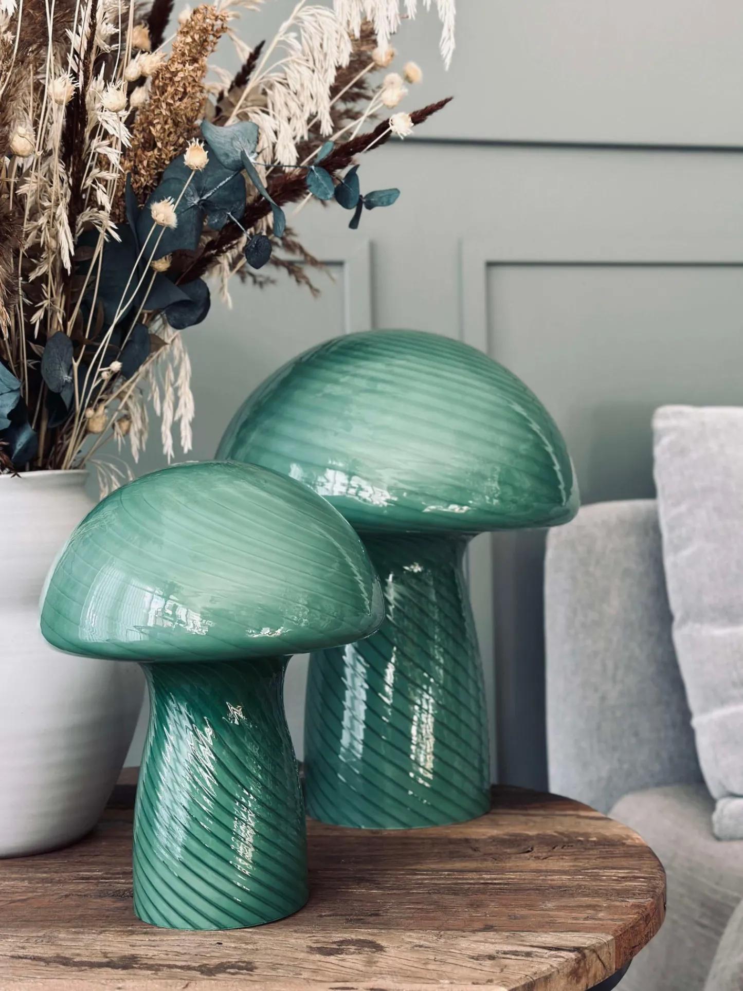 VIAMAJA Mushroom Elsa - Grøn 32cm New