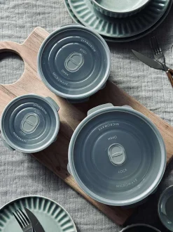 VIAMAJA Opbevaringsbøtter - Sæt med 2 stk. Grey Outlet